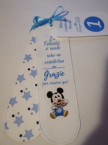 Segnaposto topolino primo - topolino,