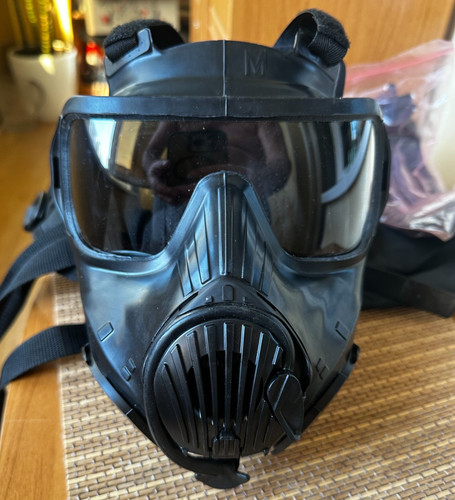 Maschera antigas protezione