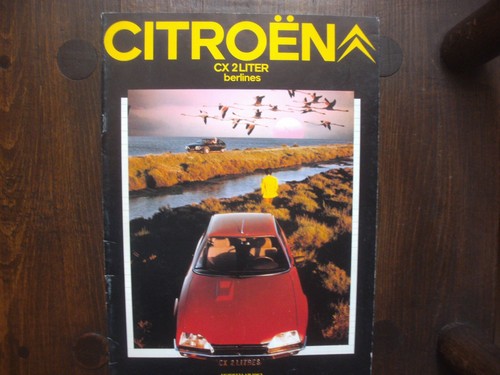 Citroën 1982 prospectus - 1982,