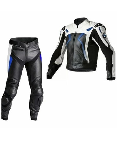 Tuta pelle uomo racing pezzi - tuta,