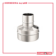 Riduzione - Maggiorazione Maschio/Maschio Per Canna Fumaria Acciaio Inox Apros