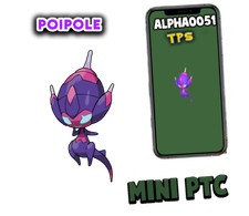 Pokemon Poipole Mini P T C 80k Consegna Rapida