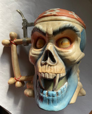 MEMENTO MORI TESCHIO TESCHIO boccale birra boccale birra maiolica gres