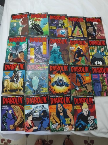 Lotto fumetti diabolik - fumetti,