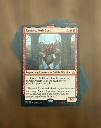 Mazzo mtg commander - -, krenko