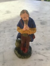 VECCHIA STATUINA PRESEPE UOMO