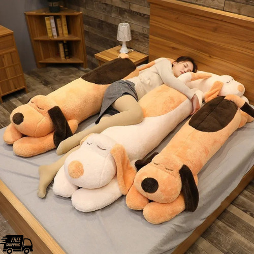 Cuscino peluche cane - , lungo