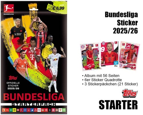 Topps bundesliga sticker - bundesliga,