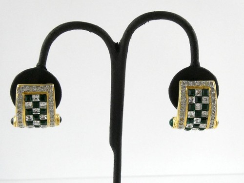 Orecchini vintage vogue bijoux - orecchini,