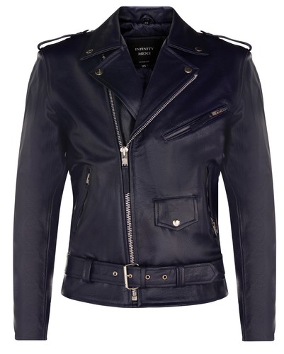 Giacca pelle uomo brando - giacca,