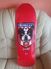 Powell Peralta Frankie Hill 2018 Red Reissue Skateboard Deck mai usato 
