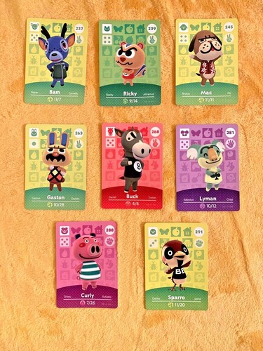 Nuove carte amiibo animal - nuove,