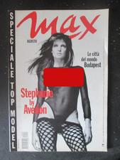 MAX 8 1993 STEPHANIE SEYMOUR SPECIALE TOP MODEL  [G128P]