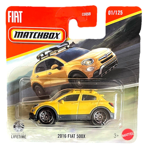 Matchbox 2016 fiat 500x 125 - matchbox, 1/125