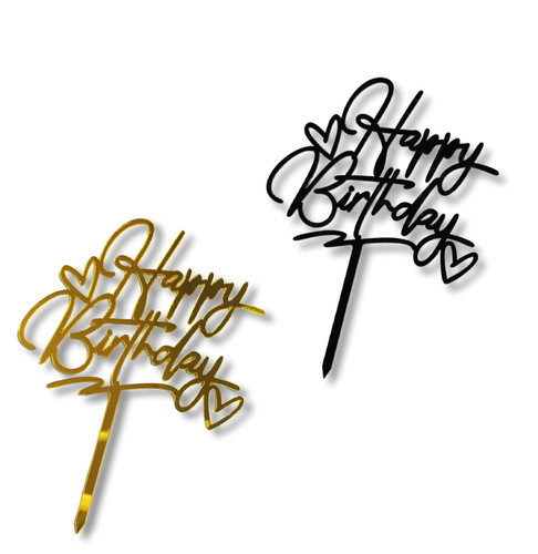 Cake topper acrilico buon - topper,