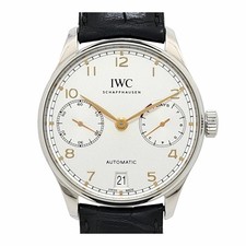 Orologio usato da uomo IWC Portuguese Automatic 7 giorni IW500704 argento #11...