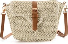 Borsa a Tracolla in Paglia per