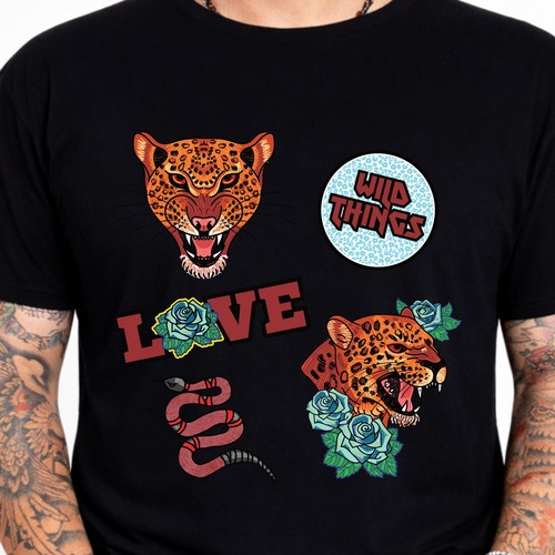 Wild things shirt maglietta - wild, t-shirt