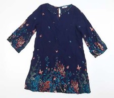 L.B.C. Womens Blue Floral