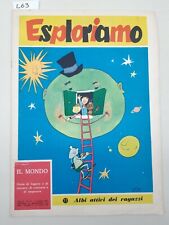 Bambini Esploriamo Albi attivi per ragazzi numero 11 1957 copertina Ciferri