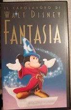 VHS VIDEOCASSETTA WALT DISNEY FANTASIA - 1^ EDIZIONE VENDITA NOVEMBRE 1991