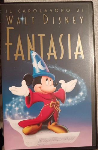 Vhs videocassetta walt disney - vhs,