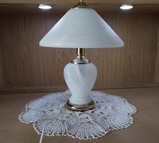 lampada da tavolo in vetro 