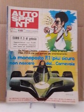 Rivista AUTOSPRINT n. 17 del 1980 con pagina Fotoclub Teo Fabi in MARCH  NV