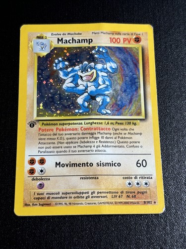 Machamp holo prima - holo, edizione