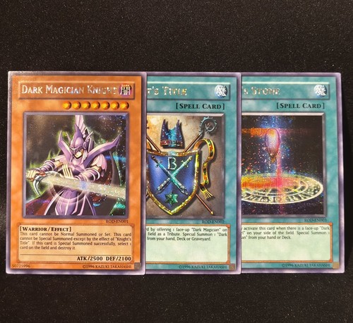 Yugioh rod set mago oscuro - yugioh,