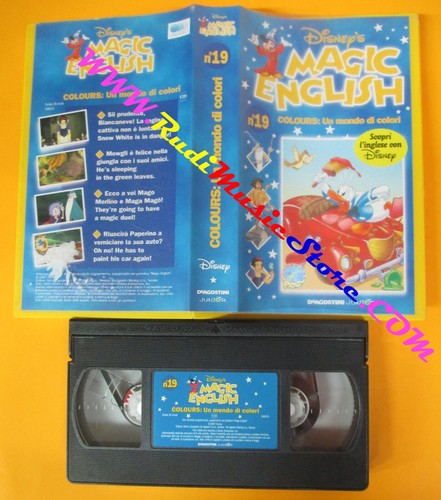 Vhs film magic english - vhs,