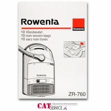 ZR760  KIT 10 SACCHETTI ORIGINALI ROWENTA PER  PREMIO SWING AMBIA PRESTY