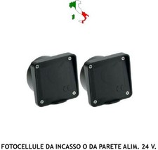 COPPIA FOTOCELLULE INCASSO