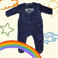 Tutina Neonato Ciniglia 12 Mesi,  Pigiamino Ciniglia Neonato 12 Mesi