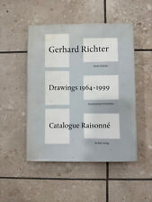 GERHARD RICHTER DRAWINGS 1964 - 1999 CATALOGUE RAISONNE' - BUONE CONDIZIONI