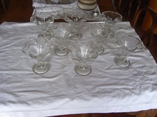 8 Coppe Gelato Macedonia Tulipano trasparenti