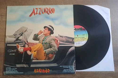 Adriano celentano azzurro - lp,