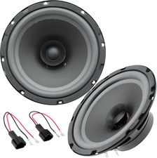 Sound-Way Kit Installazione Autoradio Altoparlanti Bicono Casse 16,5 Cm, 120 Wat