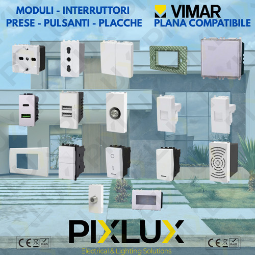 Vimar plana compatibile presa - vimar,