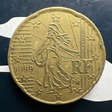 2 x 20!!️Moneta centesimo di