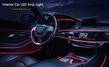 Kit Luci LED Neon Auto 5M USB | Luci Ambientali Interni Atmosfera | Fai Da Te
