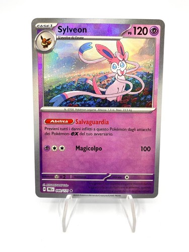 Carta pokemon sylveon - carta, poke