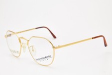 LES LUNETTES ESSILOR 224 000 49-19 P. Vintage Round Frame Eyewear 80*?Woman Man