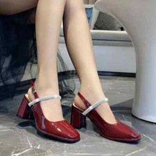 Decolte Scarpe Rosso Strass