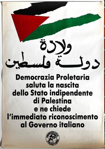 Democrazia proletaria saluta - democrazia,