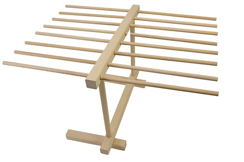 Asciuga pasta legno marrone - asciuga, pasta,