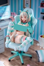 Lovely Nekomata Big Tits Gamer