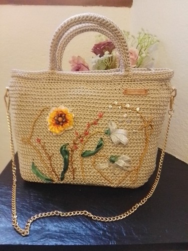 Borsa donna ricamata - donna,