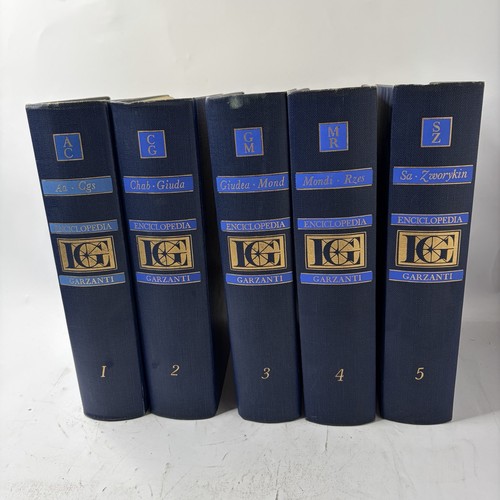 Enciclopedia garzanti 5 - garzanti,