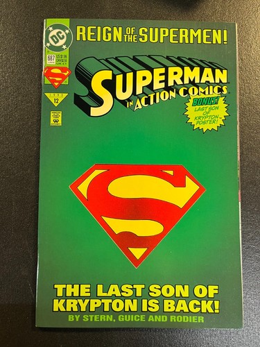 Action comics 687 edizione - comics,
